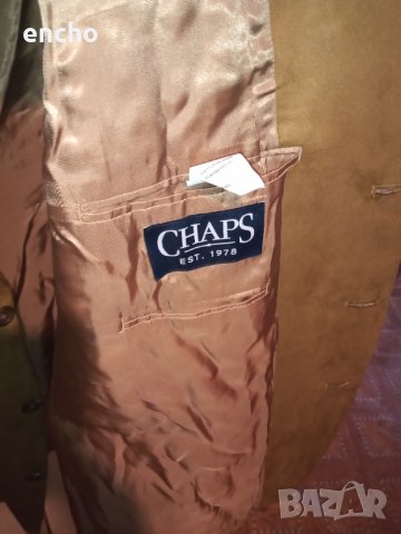 Мъжко сако велур Chaps, снимка 3 - Сака - 35702785