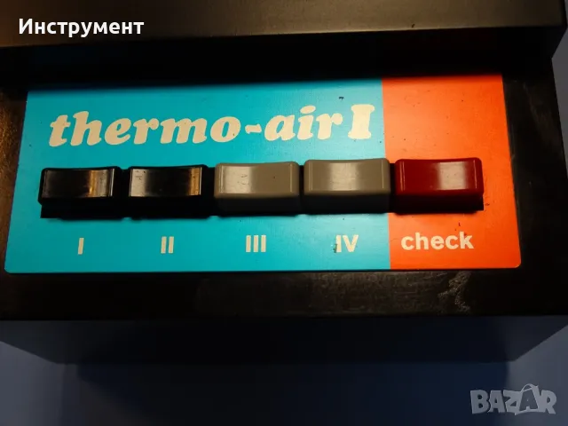 Стрелкови термометър e.schiltknecht ing.sia Termo-air I, снимка 7 - Други машини и части - 49128715