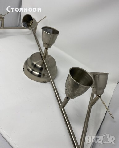 Лампа за таван с лунички 5 бр , 130 см дълга 2 рамена, снимка 6 - Лампи за таван - 41905666