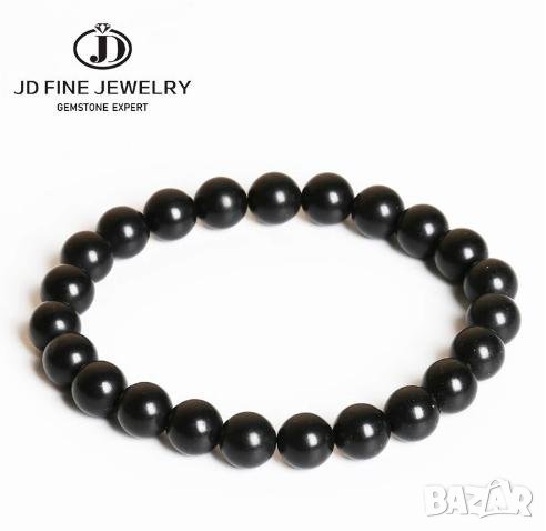 Защитна Гривна от Шунгит Заземяване Детоксикация Неутрализация Премахва Статичния Електрически Заряд, снимка 2 - Други ценни предмети - 41608678