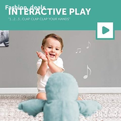 Нова Мека играчка за бебета с пеене и интерактивно пляскане и звук, снимка 2 - Други - 41770043
