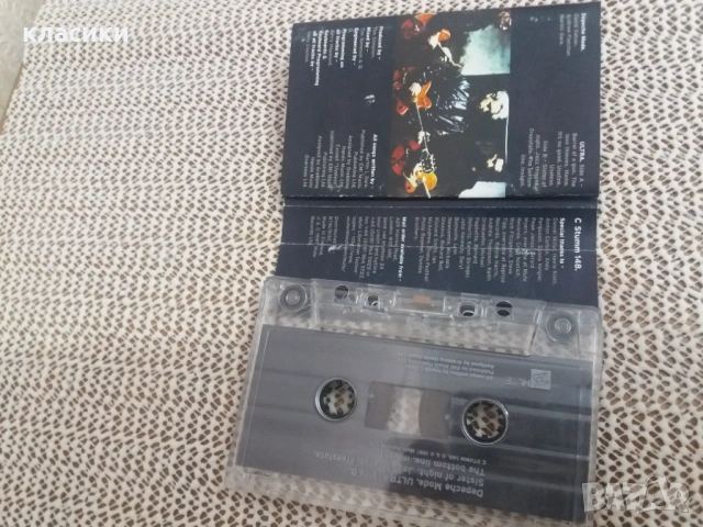 Аудио касетка DEPECHE MODE , снимка 2 - Аудио касети - 53713274