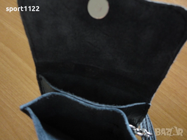 Vera pelle/естествена кожа/чантичка/калъф за телефон, снимка 5 - Портфейли, портмонета - 51691732