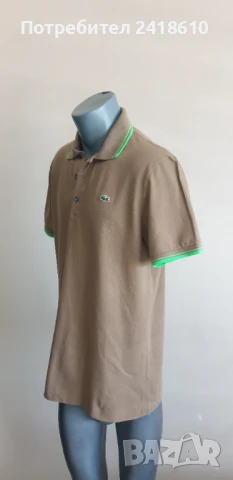Lacoste Pique Cotton Regular Fit Mens Size 5 - L - ОРИГИНАЛНА Тениска!, снимка 7 - Тениски - 50861803