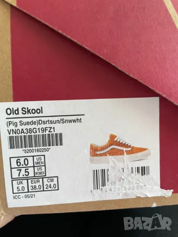 Vans Old Skool Дамски сникърси, 38 EU, снимка 7 - Кецове - 49535722