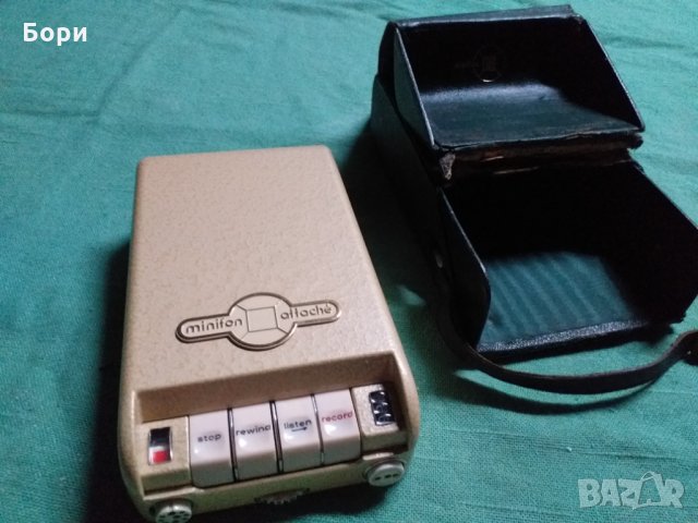 minifon attache  Protona  1959г Диктофон 