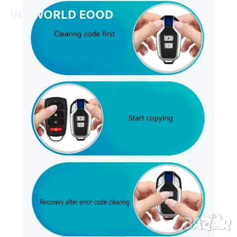 Универсално Дистанционно управление 433MHz 4 бутона, снимка 5 - Друга електроника - 50372415