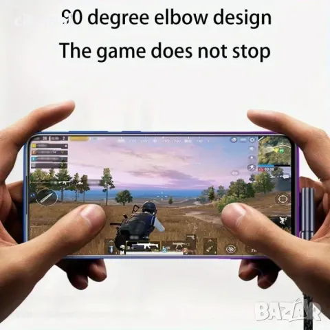 90 градусов адаптер, 100W Super Charge 10Gbps Type C USB 3.1, 4K, мъжко към женско, снимка 4 - Други - 49440513