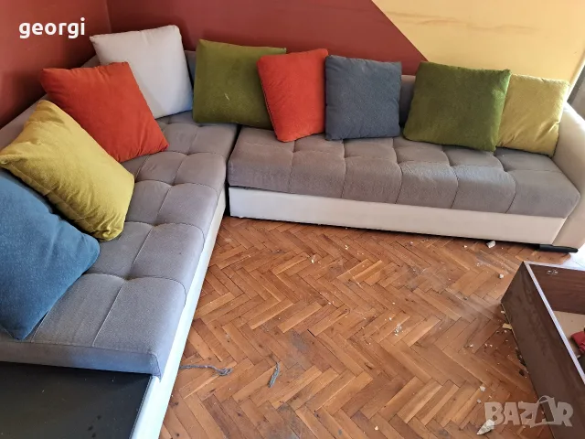 продавам ъглов диван спешно , снимка 5 - Дивани и мека мебел - 55938457