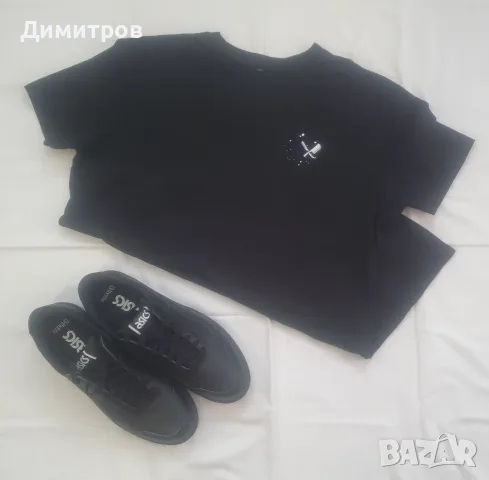 Комплект - кецове ASICS и тениска Distorted People