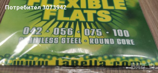 Струни за бас La Bella LTF-4A  Short Scale, снимка 4 - Китари - 35905256