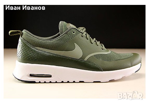 маратонки  Nike AIR MAX Thea Khaki  номер 38-38,5, снимка 3 - Маратонки - 40940542