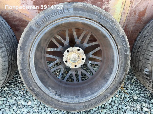 Джанти с гуми 17 цола 5х120, снимка 7 - Гуми и джанти - 56007433