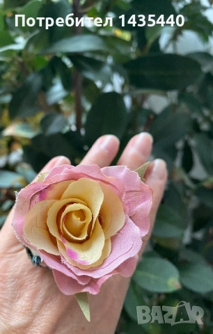 Пръстен от серията “Тайната градина” на дизайнерката Анелия Милчева, снимка 2 - Пръстени - 52222543