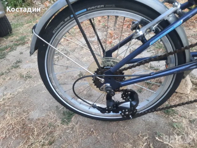 Сгъваем велосипед Dahon 20 цола, снимка 3 - Велосипеди - 56218746