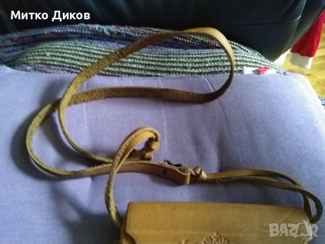 Чанта през рамо женска 165х126 мм нова №7 естествена кожа, снимка 3 - Чанти - 40900580