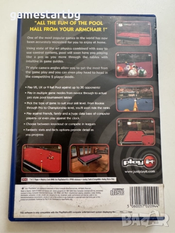 International Pool Championship за PS2, снимка 2 - Игри за PlayStation - 51754619