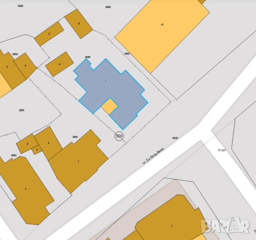 етаж от къща, разположена в центъра на град Силистра с двор, гараж и мазе и още, снимка 6 - Етаж от къща - 52143002