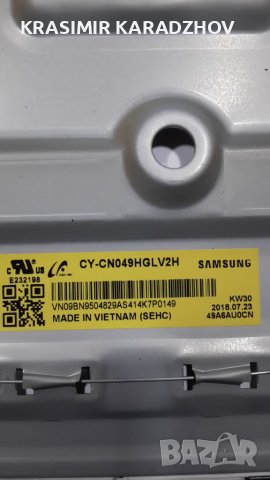 SAMSUNG  UE49NU7372UXXH, снимка 2 - Части и Платки - 44559845
