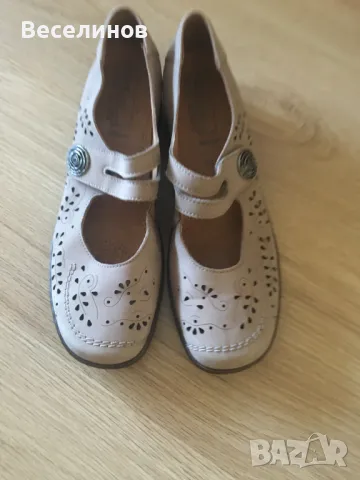 Дамски ниски обувки естествена кожа Luftpolster , снимка 4 - Дамски елегантни обувки - 50137037