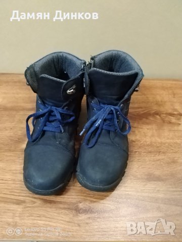 Нови зимни обувки Ponki - естествена кожа, снимка 1 - Детски боти и ботуши - 39272094