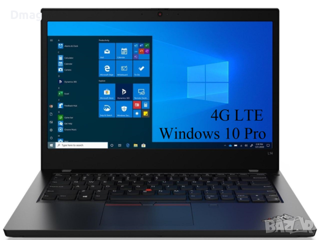 14” IPS ThinkPad L14 /i5-1135G7/24GB/SSD/Win10Pro/4G LTE, снимка 1 - Лаптопи за работа - 44654453