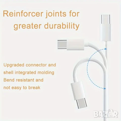 TYPE C кабел за видеокамери, GSM и др. - 5 метра, снимка 5 - USB кабели - 50639782