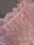 Нежна светлорозова рокля с дантела и тюл – подходяща за бал, кръщене или официални поводи, снимка 3