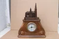 Античен Немски декоративен часовник с ''Кьолнската катедрала'', снимка 1