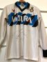 Inter Milan 1990/91 автентична футболна блуза с автографи S, снимка 5