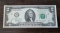 Банкноти. САЩ. UNC.  2 долара . 2017 година. Поредни номера. , снимка 1