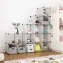 Модулен гардероб ELEGANCE с 16 просторни модула, снимка 6