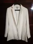 H&M официално дамско сако S M размер млечно бяло, снимка 1