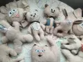 Животинки в примитивен стил, боядисани с кафе, снимка 2