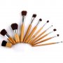 1574 Комплект от 11 четки за грим, тип Kabuki, снимка 2