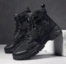 Нови мъжки кубинки черни камуфлажни непромокаеми ботуши тактически обувки 44/45, снимка 5