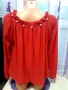 Нова блуза червена, снимка 3