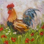 > Петел, петли, петлета, rooster - Мима / Art by MiMa, paintings, снимка 5