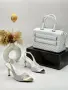 Chanel Дамски Сандали На Ток Шанел - Различни Цветове Код SEM-296, снимка 10
