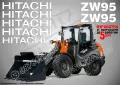 HITACHI строителна техника и механизация стикери, снимка 2