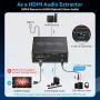 HDMI Audio Extractor / Аудио екстрактор 4K@60Hz с ARC eARC, снимка 7
