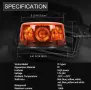 LED авариен буркан/аварийна лампа 10 – 30V – T400, снимка 2