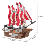 Конструктор Пиратски кораб, 260 елемента Код: 3071, снимка 2