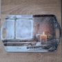 Коледен поднос - 38×23см., снимка 1