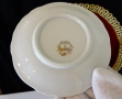 Чаша с чиния баварски порцелан,злато,картина на Фрагонар. , снимка 4
