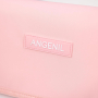 ANGENIL 2 в 1 термоустойчива чанта за уреди за оформяне на коса -четка, преса, маша, розова, снимка 5