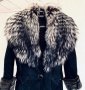 Ново палто/кожух от агнешка кожа и полярна лисица, снимка 2