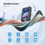 128GB MP3 плейър Bluetooth 5.2 с 2.4" пълен сензорен екран, преносим музикален плейър с високоговори, снимка 8