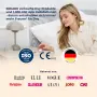 Ovy Basalt Bluetooth термометър със сертифицирано от ЕС приложение Ovy за профилактика без хормони, снимка 4
