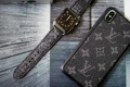 Каишки от ЕКО кожа Louis Vuitton за Apple Watch Ultra/SE/11/10/9/8/7/6/5, снимка 2